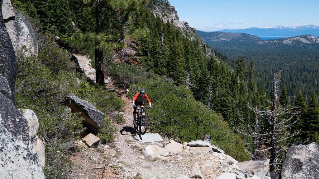 trail mountain bike - climbing is a treat on the ripmo, you wouldn't suspect the bike...