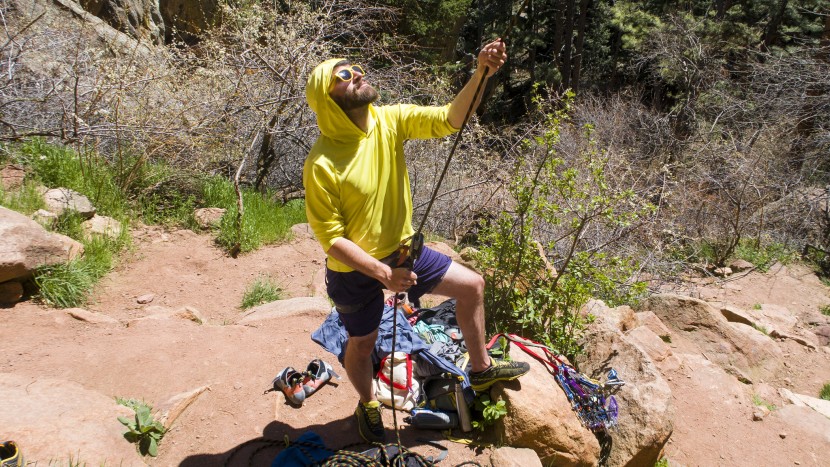 sun shirt men - the baleaf hoody is impressively durable and ours has withstood many...