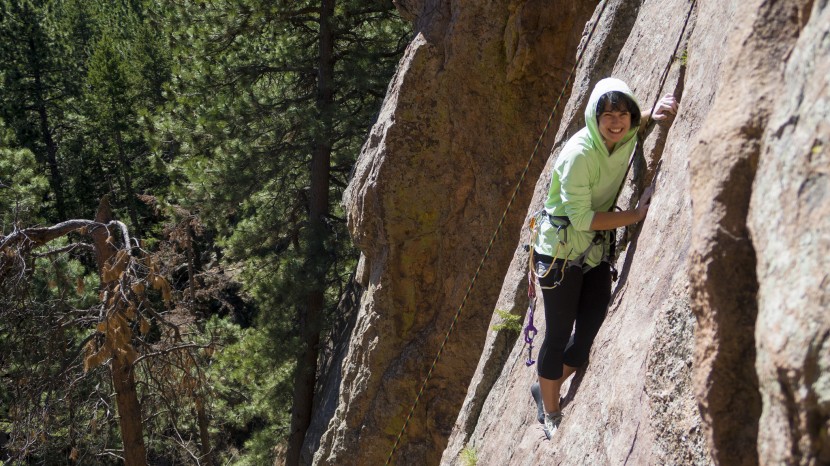 patagonia tropic comfort ii hoody - the tropic comfort hoody is durable enough for a day at the crag.