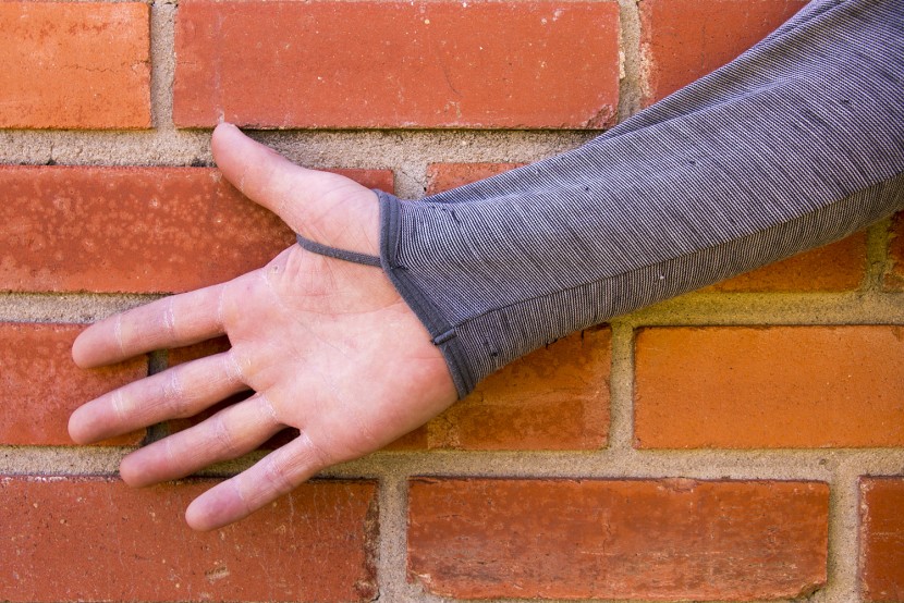 the river run's simple thumb loop keeps the already slim sleeves...