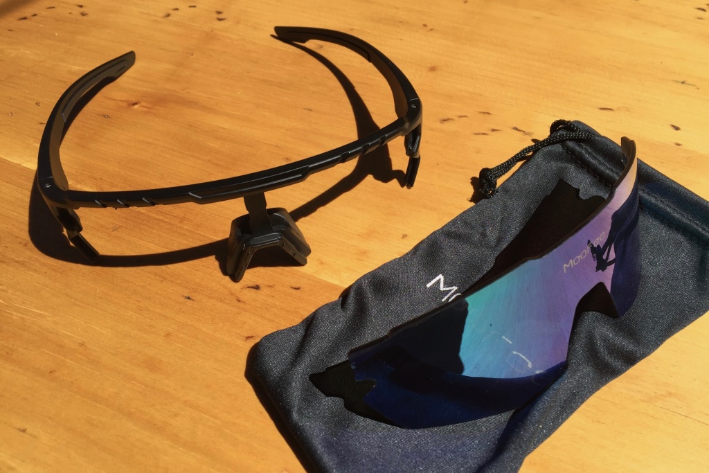 moofee polarized sunglasses - these half-frame style glasses only have frame across the top and...