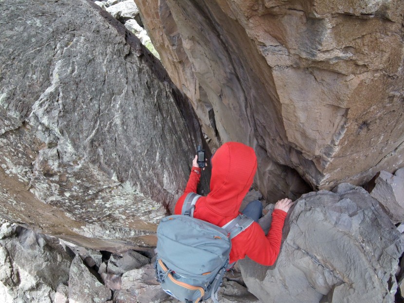 garmin gpsmap 66st - the reception of this gps unit is strong enough for slot canyon...