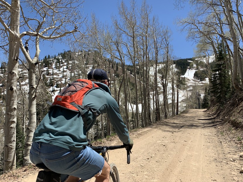 vibrelli 2l hydration backpack - despite the issues we had with the vibrelli, it was a great trail...