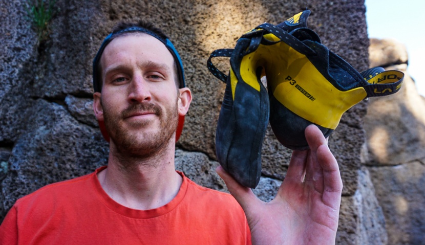 la sportiva solution comp - although the toe is supremely stiff, there is still lots of...
