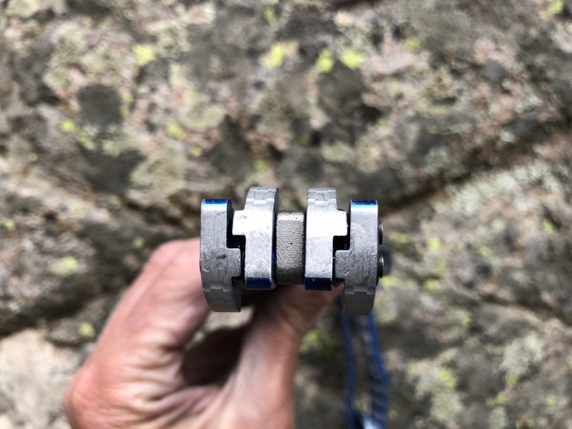 black diamond camalot z4 - the lobes are made out of a harder aluminum alloy than many other...