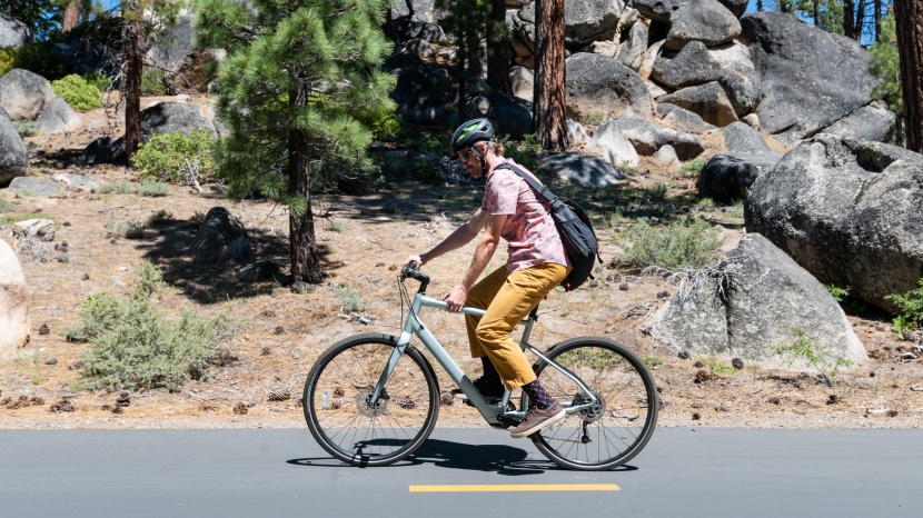 cannondale quick neo sl 2 - the button/display location on the top tube of the frame is tough to...