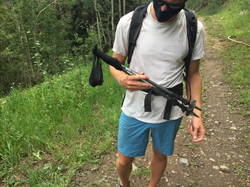 rei co-op trailbreak - the rei trailbreak poles collapse down to 25 inches, which is too...