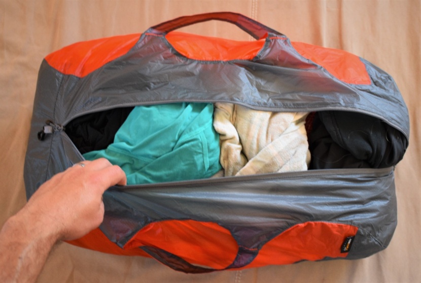 sea to summit ultra-sil packable - the main straight zippered opening provides easy access to the...