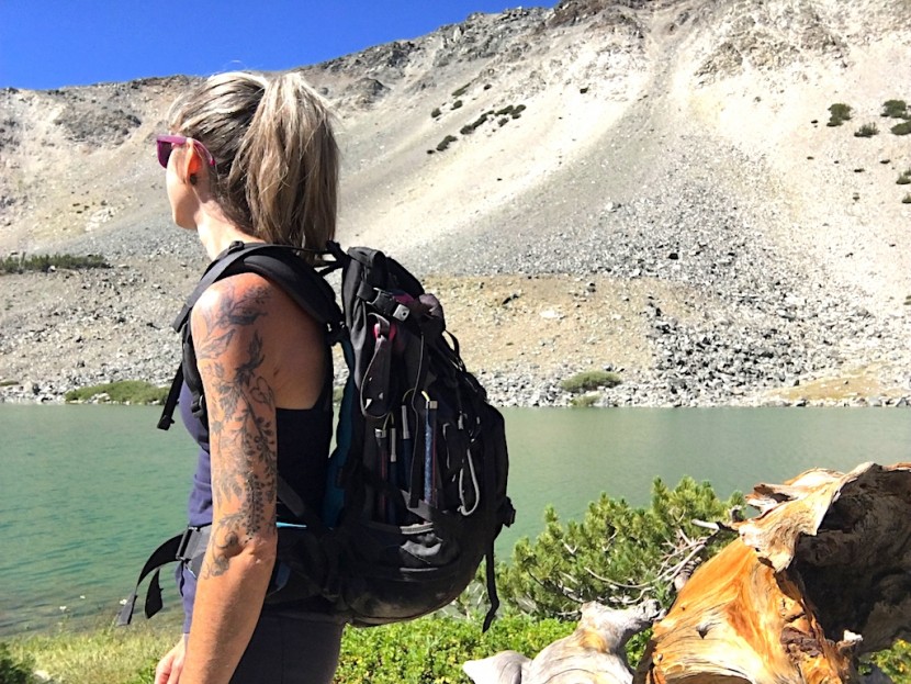 leki women's micro vario carbon - fully packed-down and practically weightless, you'll hardly notice...