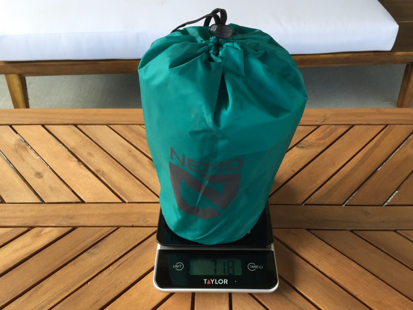 nemo astro insulated - 25.33 onces is quite a lot for a backpacking sleeping pad...