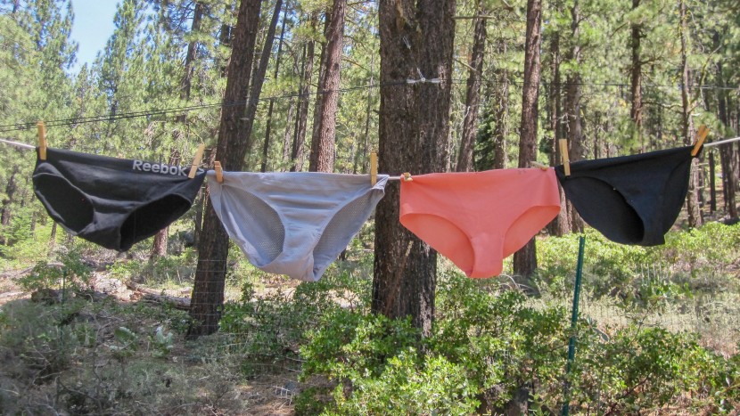 underwear womens - a few of the top contenders in the quick-dry test.