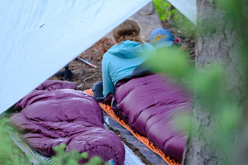sleeping pad - although a closed-cell foam pad is not the most comfortable, it's...