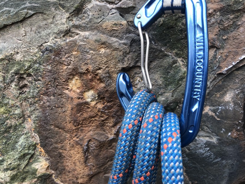 wild country helium 3 carabiner - while there should be plenty of gate clearance, the deep basket...