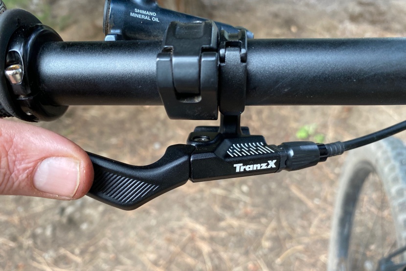 tranz-x kitsuma air - the tranz-x 1x lever is affordable and has good ergonomics and light...