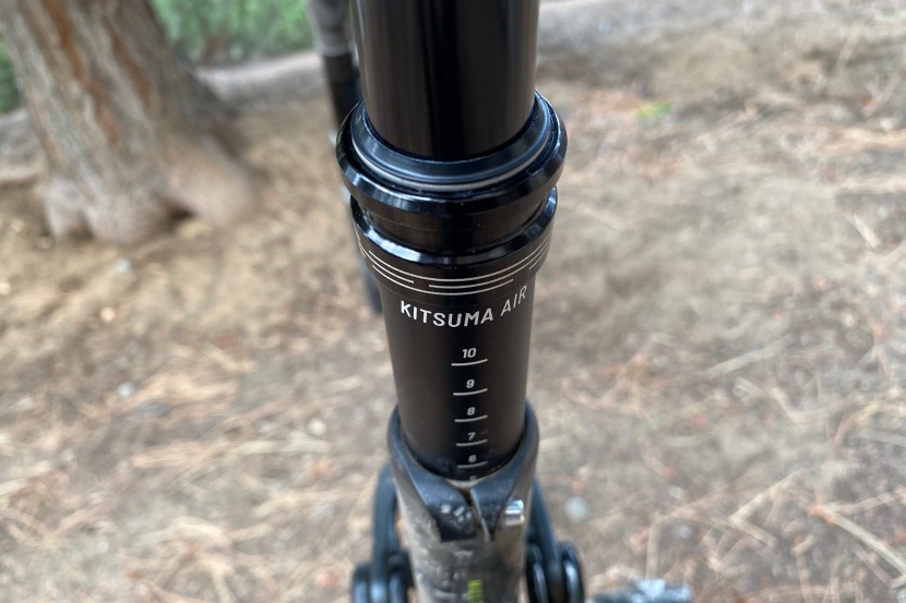 dropper seatpost - you'd be hard-pressed to tell the difference between the performance...