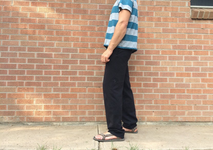 sweatpants mens - the cheap and breathable hane's ecosmart open leg fleece pant with...