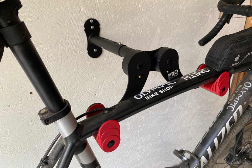 bike storage - the pro bike tool wall hanger is an excellent single bike horizontal...