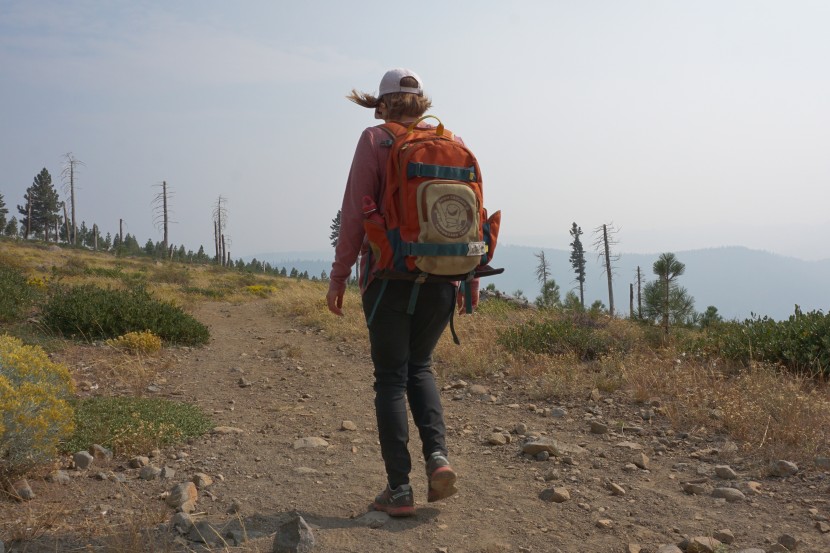 walk and a picnic to test the prana pants.