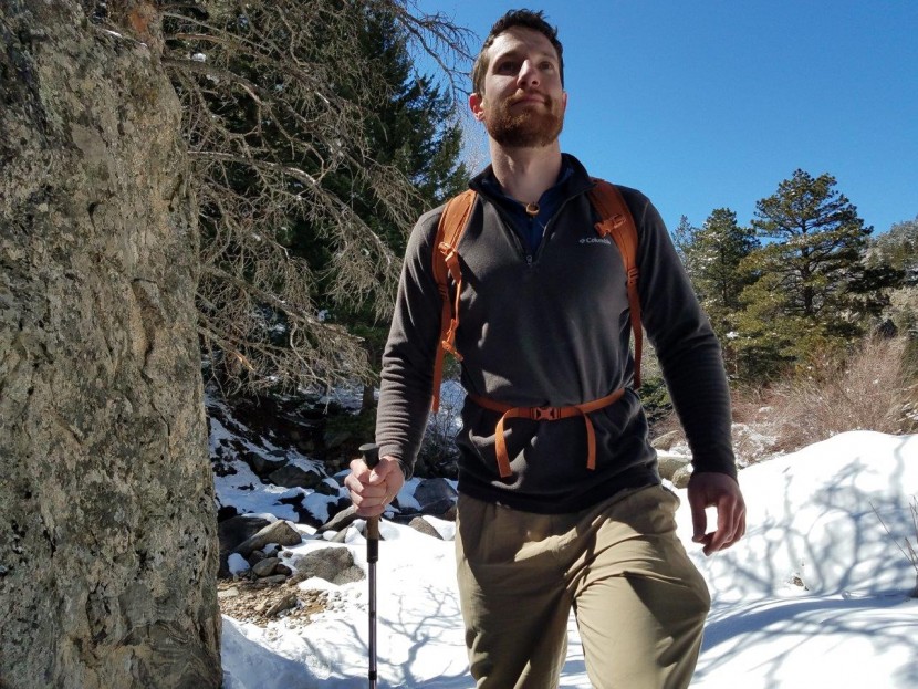 rei co-op ruckpack 18 - we enjoyed the ruckpack for hiking.