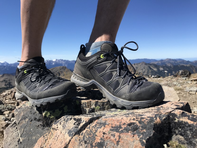 salewa mountain trainer lite gtx - thanks to the stiffer sole and 3f fit system that locks the foot...