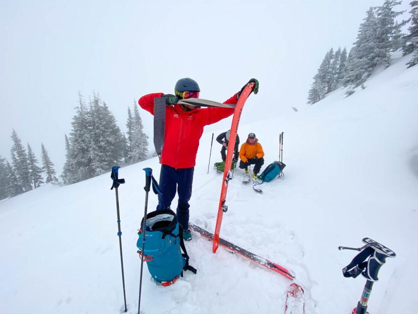 faction agent 3.0 - the faction agent 3.0 in some socially distant april powder skiing...