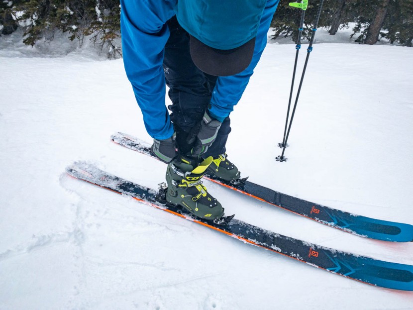 scott freeguide carbon - the scott freeguide carbon in use in the west teton backcountry. the...