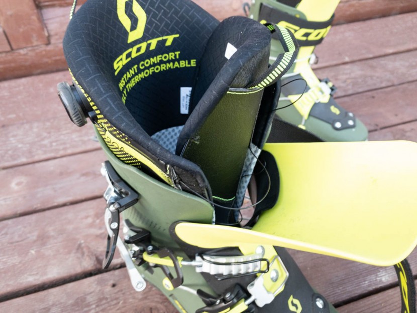 scott freeguide carbon - some will really, really like the boa closure on the liner. others...