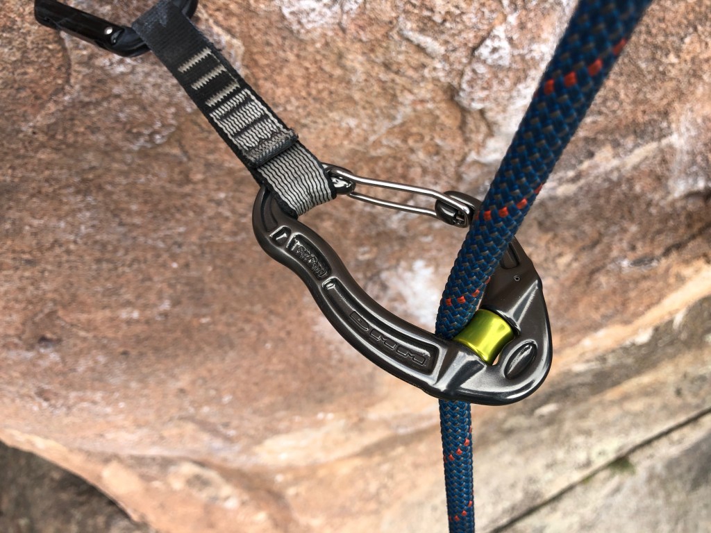 dmm revolver - the revolver is a specialty carabiner designed to reduce rope drag...