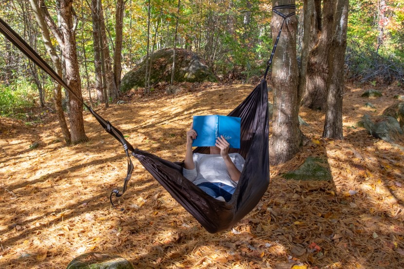 budget hammock - while it's not the most spacious hammock, it's a no brainer to bring...