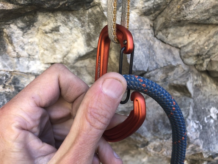 black diamond hotwire - the gate springs are rather stiff, and the heavier duty wire used to...