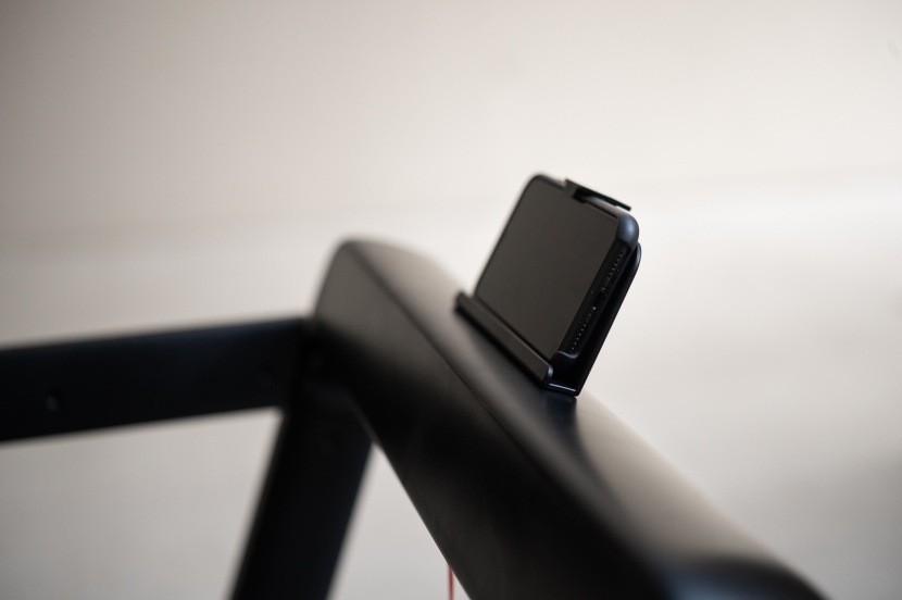 goplus superfit 2 in 1 folding treadmill - it's pretty light on features, but the phone holder, folding...