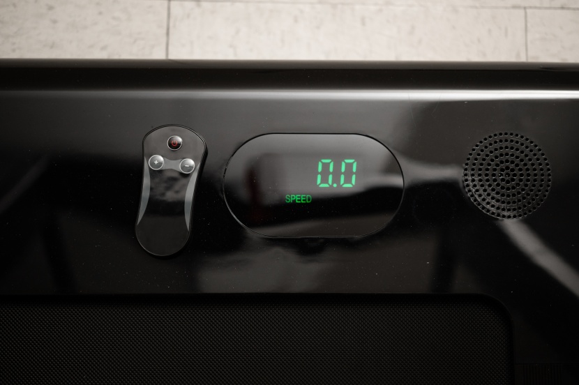 goplus superfit 2 in 1 folding treadmill - the small screen is designed for those with keen vision. the rest of...