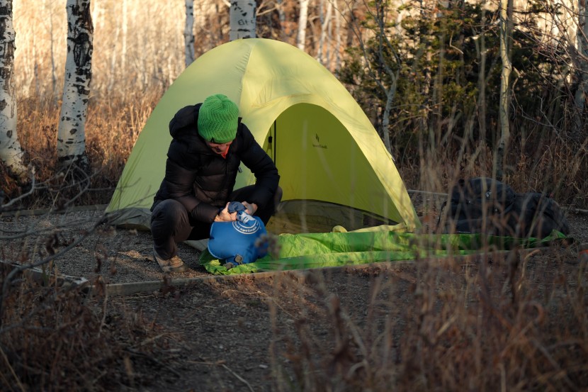 big agnes q-core slx insulated - filling past generations of this pad proved difficult as they didn't...