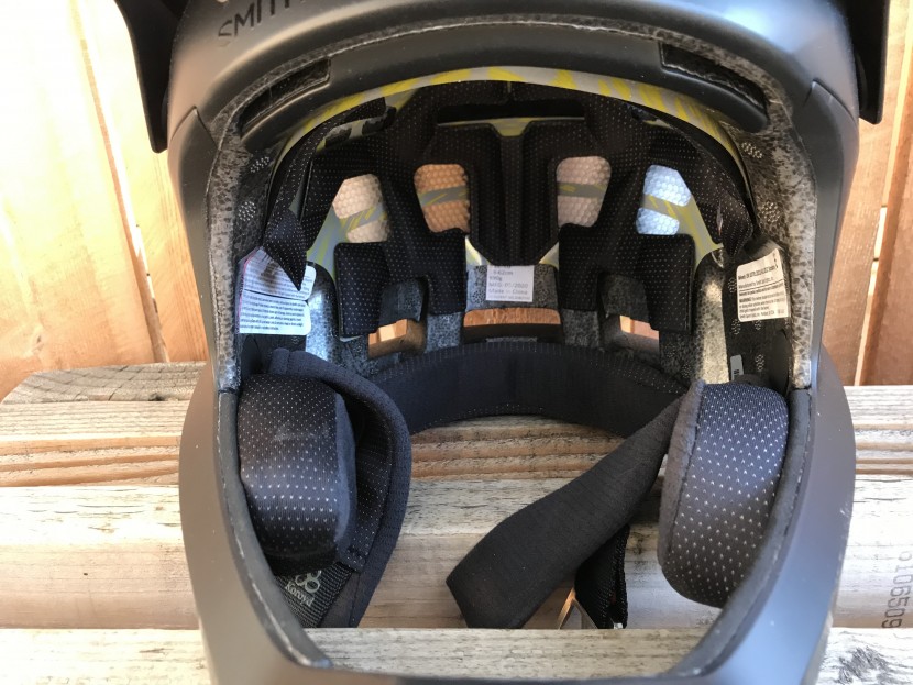 smith mainline mips - the padding is strategically placed. it is thinner in some sections...