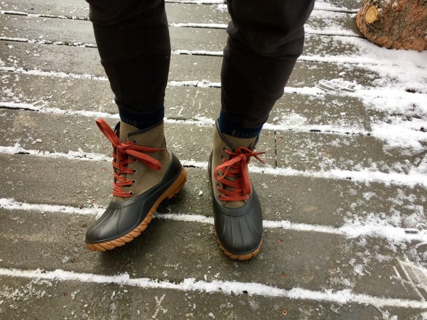 lacrosse aero timber top 8" for women - we think this could've been a truly great rainwear option if only...