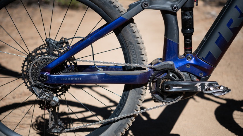 trek rail 9.7 - the nx eagle drivetrain works fine, but for the price, we'd hope for...