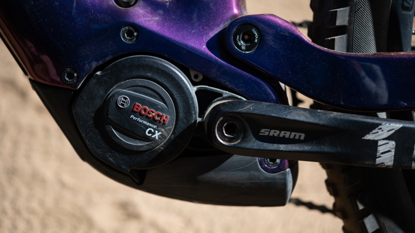 trek rail 9.7 - the bosch performance cx motor works well and uses the rail's 625wh...