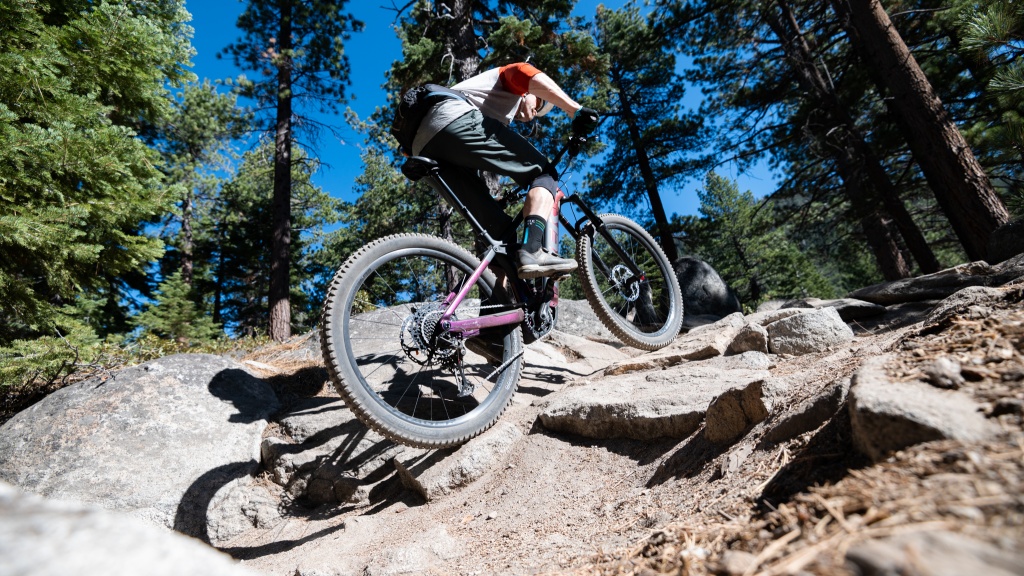 trek rail 9.7 - its geometry works well on the climbs, and all that power doesn't...