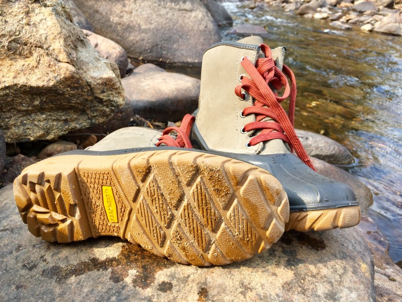 lacrosse aero timber top 8" for women - the tread is relatively shallow and straightforward in our opinion...