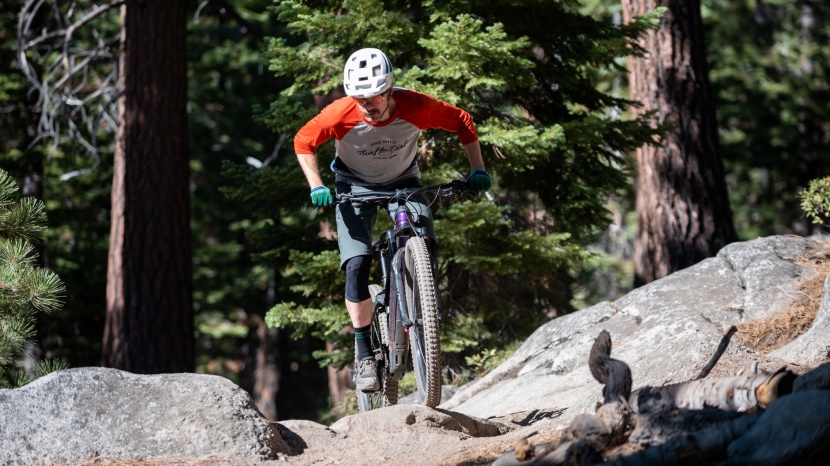 trek rail 9.7 - we wouldn't call it particularly agile, but the rail 9.7 likes to...
