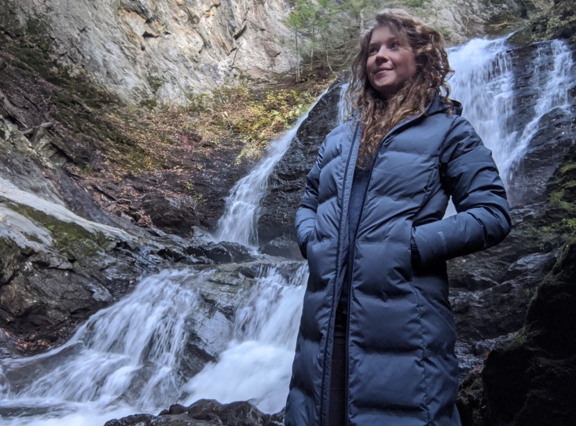 patagonia jackson glacier for women - we were impressed by how well the glacier's dwr finish sheds water.