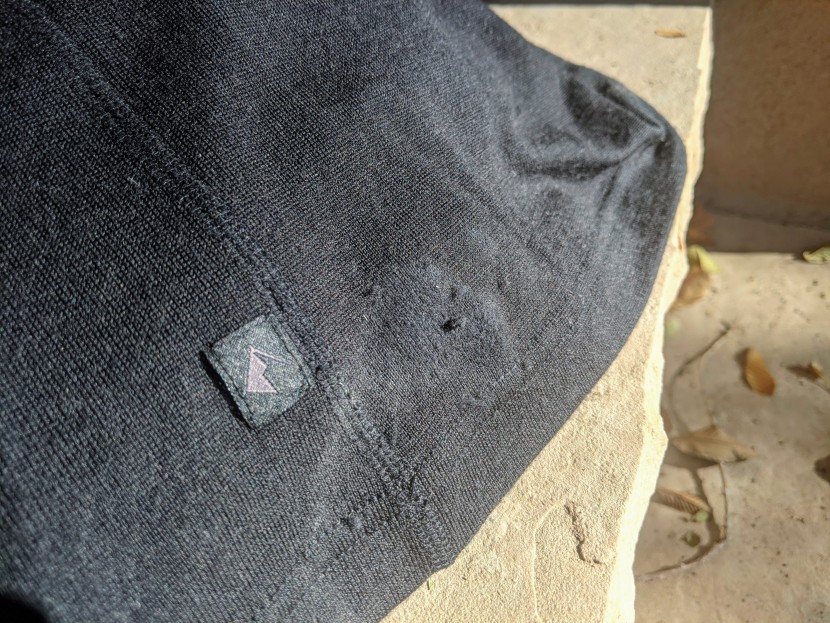 ridge merino inversion crew - although we don't forsee any major issues with durability, the...