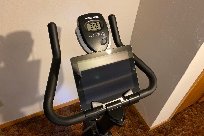 yosuda indoor cycling bike - the display and controls are incredibly basic but functional. the...