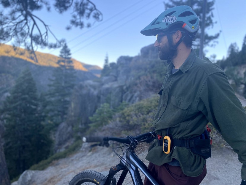 radioddity fs-t2 - the fs-t2 stayed on our waist belt for the majority of the trails we...