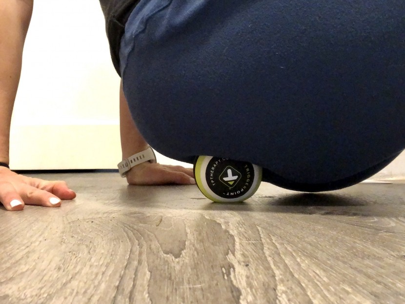 massage ball - this eva foam ball is awesome for working out ultra-tight areas like...