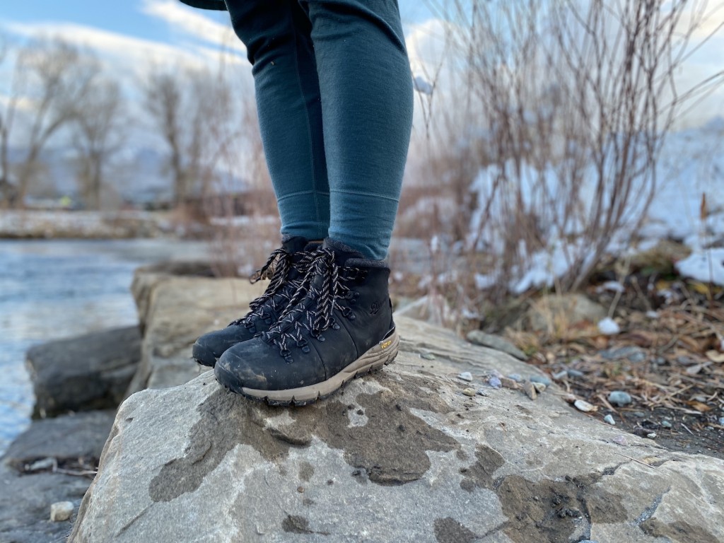 danner mountain 600 insulated for women - a stylish winter hiking boot built for casual wear and hikes in...