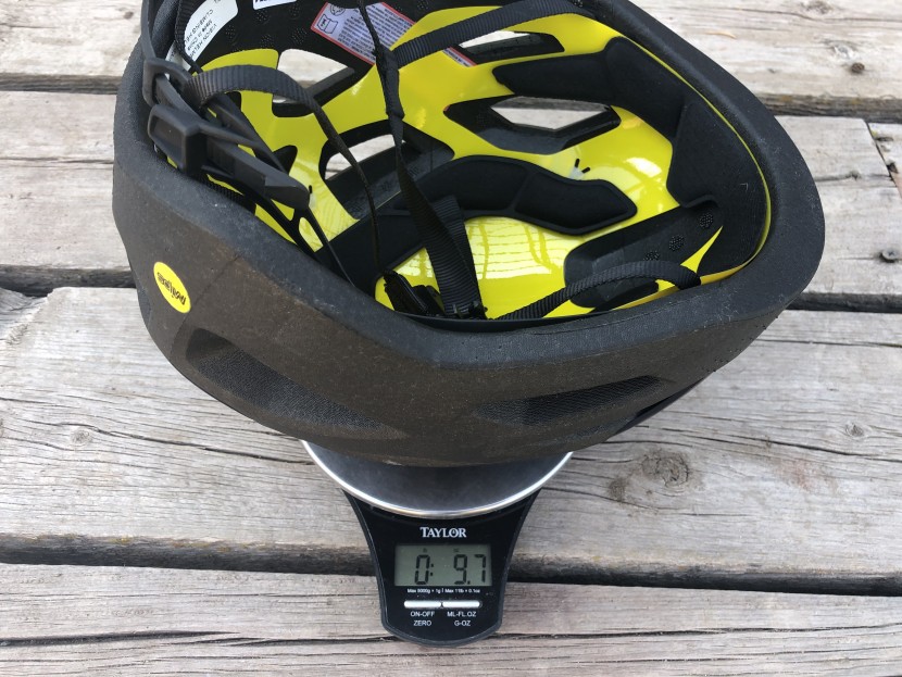 black diamond vision mips - at 9.7 ounces for the m/l size, this helmet is relatively heavy...