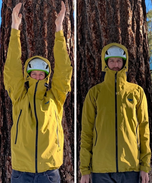 outdoor research archangel - this 6'2" tester was delighted with the fit of a size large outdoor...