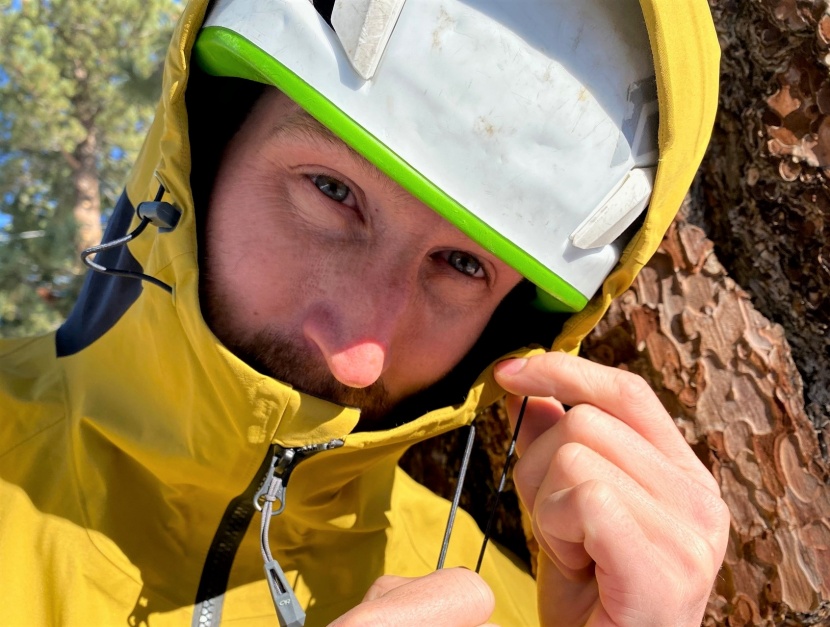 outdoor research archangel - the archangel has three hood drawcords for adjustmentment. they're...