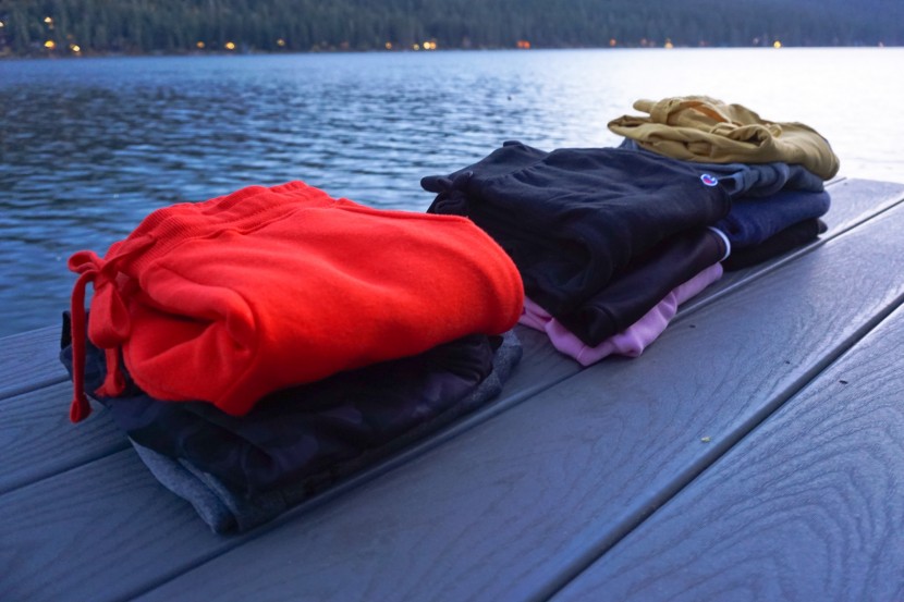 sweatpants womens - the fleet of products for this test.